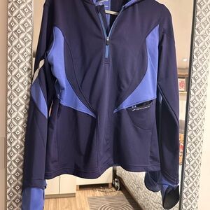 Brooks Women's Two-Tone Blue Ski Jacket